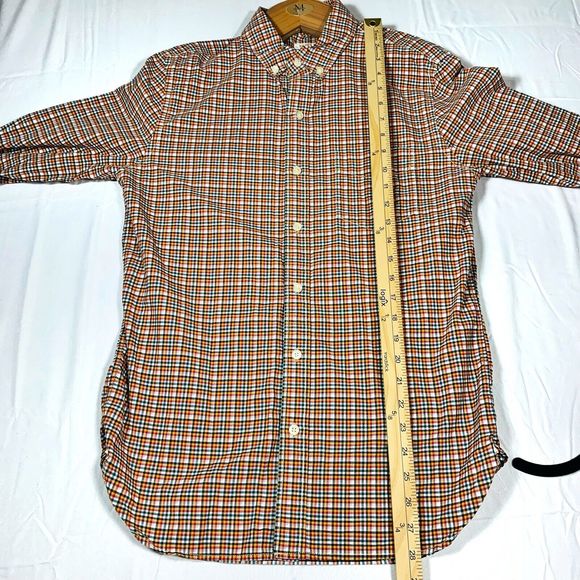 Fossil Plaid Multi-Color Button Up Cotton Men’s Shirt Size Small - Picture 10 of 12